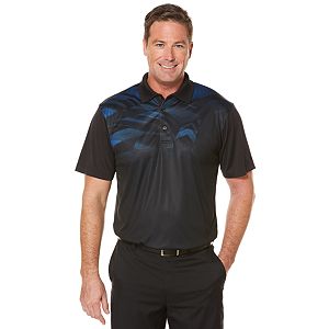 Men's Grand Slam Performance Ombre Argyle Golf Polo