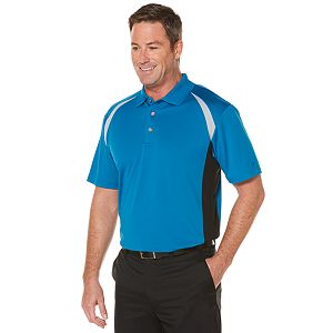 Men's Grand Slam Regular-Fit Colorblock Performance Golf Polo