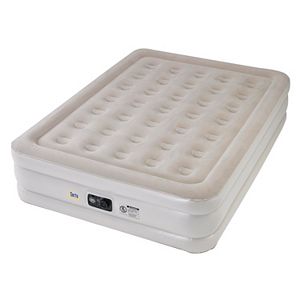 Insta Bed Raised 18 In Twin Air Mattress Internal Never Flat Pump