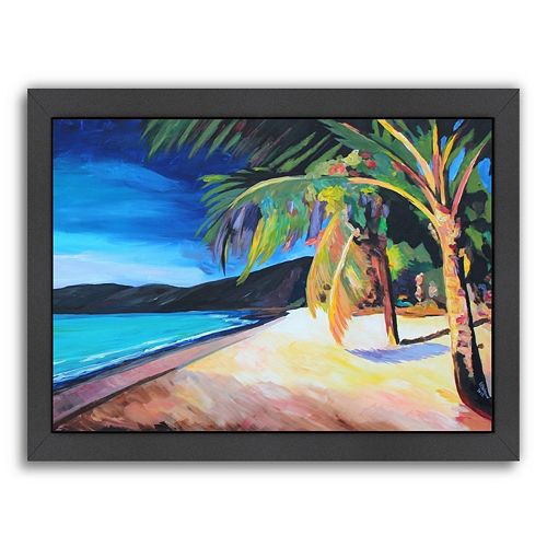 Americanflat “Magens Bay St Thomas Usvi” Framed Wall Art