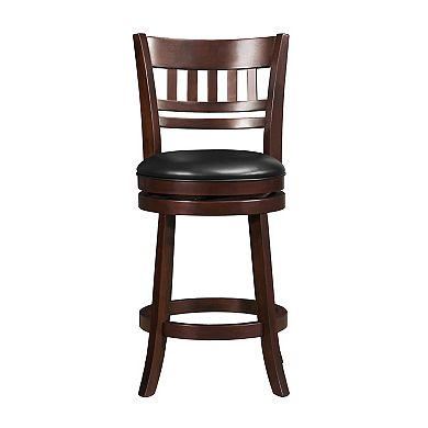 HomeVance Arago 24-in. Swivel Counter Stool
