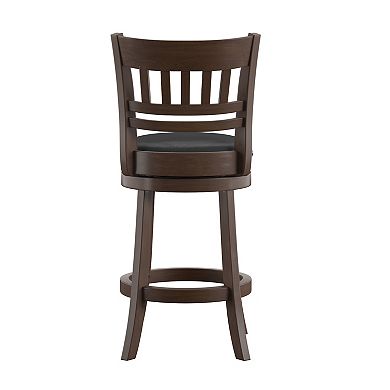 HomeVance Arago 24-in. Swivel Counter Stool