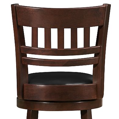 HomeVance Arago 24-in. Swivel Counter Stool
