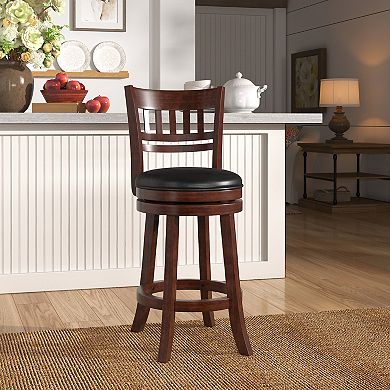 HomeVance Arago 24-in. Swivel Counter Stool