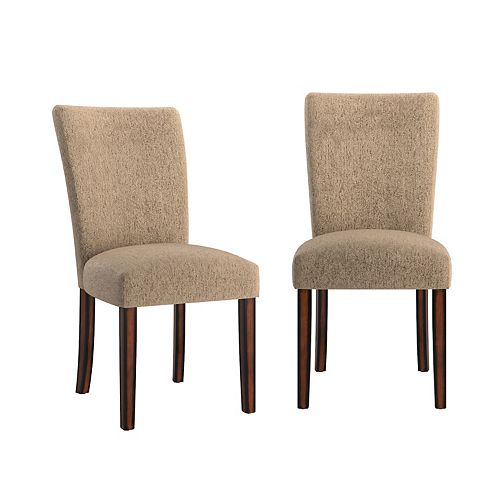 HomeVance Denargo 2pc. Parson Side Chair Set