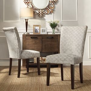 HomeVance Denargo Printed Side Chair 2-piece Set