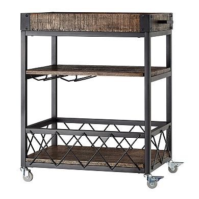 HomeVance Derry Bar Cart