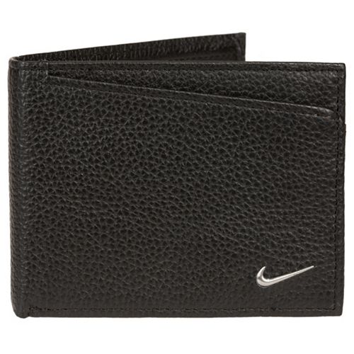 mens leather nike wallet