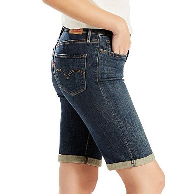 Women's Levi's Cuffed Jean Bermuda Shorts