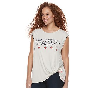 Plus Size Rock & Republic® ''Stars, Stripes, & Dreams'' Tank