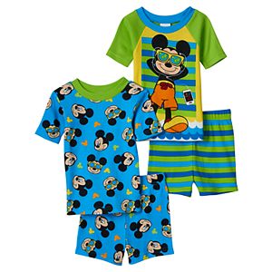 Disney's Mickey Mouse Toddler Boy 4-pc. Pajama Set