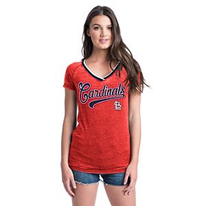 Women's St. Louis Cardinals Burnout Tee