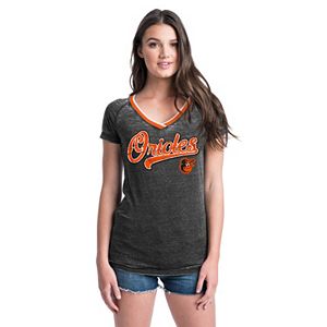 Women's Baltimore Orioles Burnout Tee