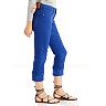 women's levi's classic capri jeans