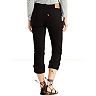 women's levi's classic capri jeans