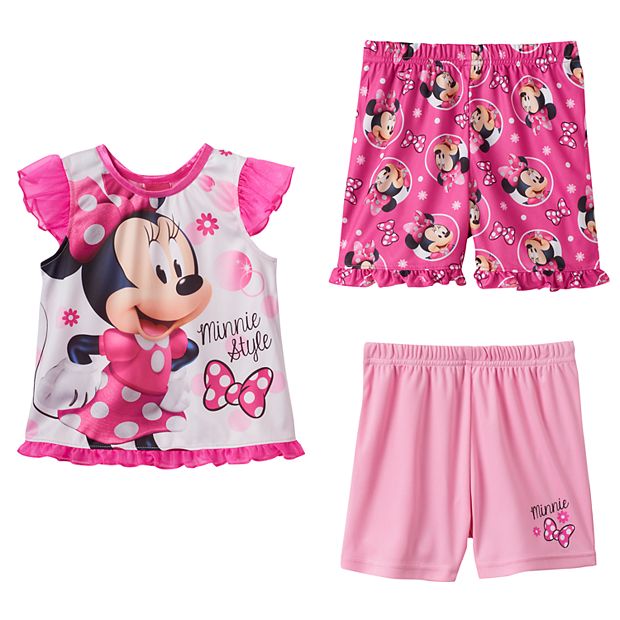 Kohls minnie mouse pajamas sale