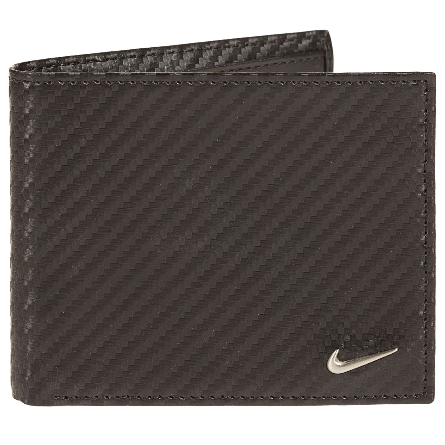 nike bifold leather wallet