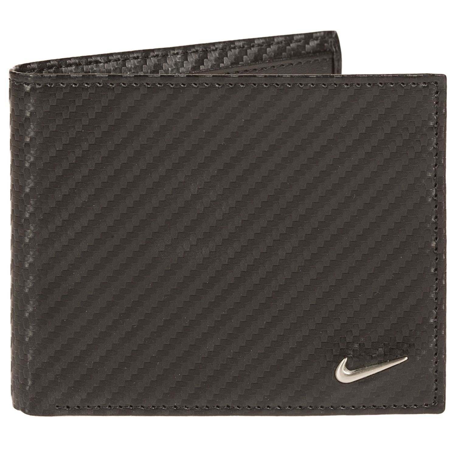 nike mens leather wallet