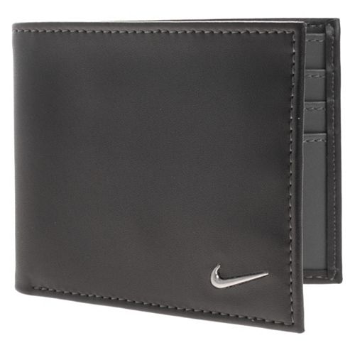 mens leather nike wallet