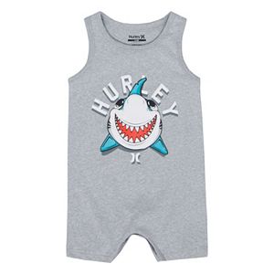 Baby Boy Hurley Shark Romper