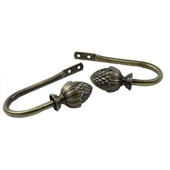 Rod Desyne Acorn 2 pk Curtain Holdbacks