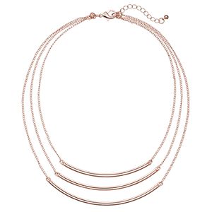 Apt. 9® Curved Bar Layered Necklace
