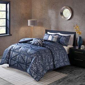 Madison Park 6-piece Nico Duvet Cover Set