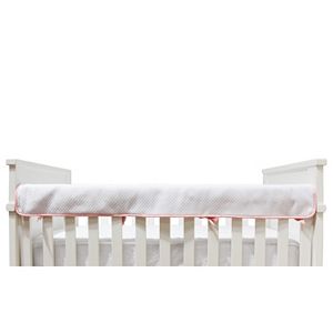 Living Textiles Diamond Matelasse Crib Railing Cover