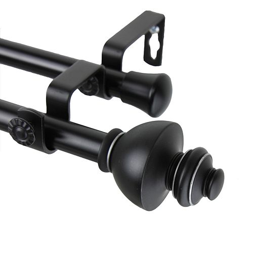Rod Desyne Dynasty Adjustable Double Curtain Rod