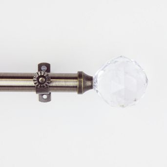 Rod Desyne Faceted Adjustable Curtain Rod