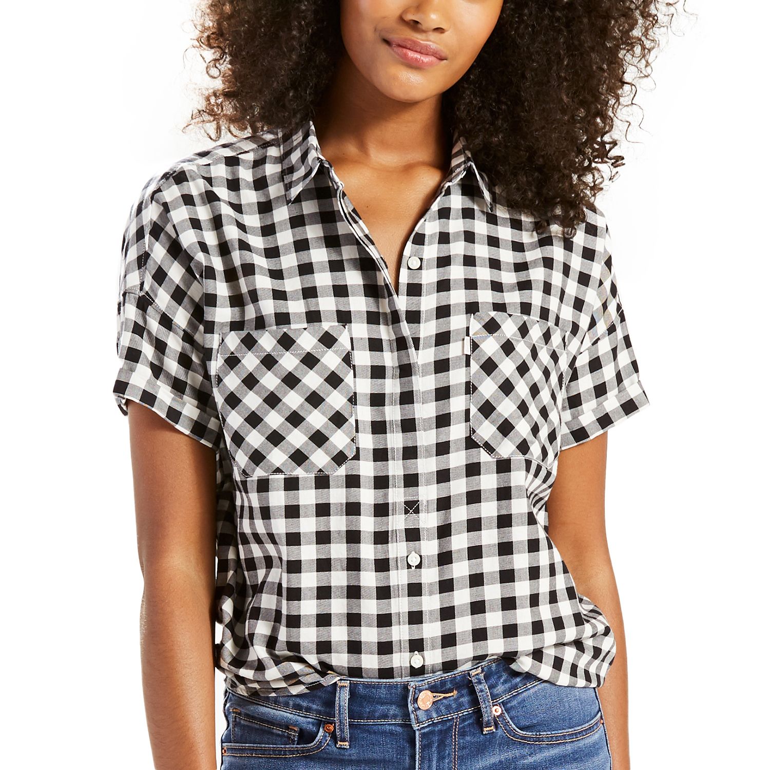 levi's short sleeve button down