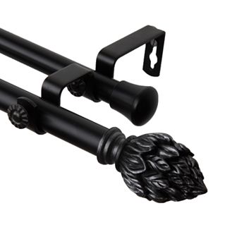 Rod Desyne Ember Adjustable Double Curtain Rod