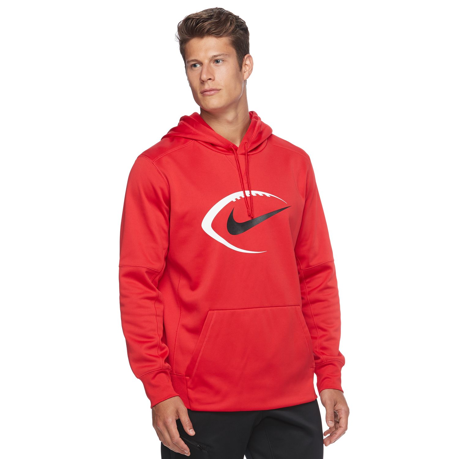 nike therma football hoodie