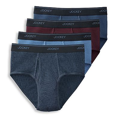 Men's Jockey 4-pack Essential Fit Staycool+™ Briefs