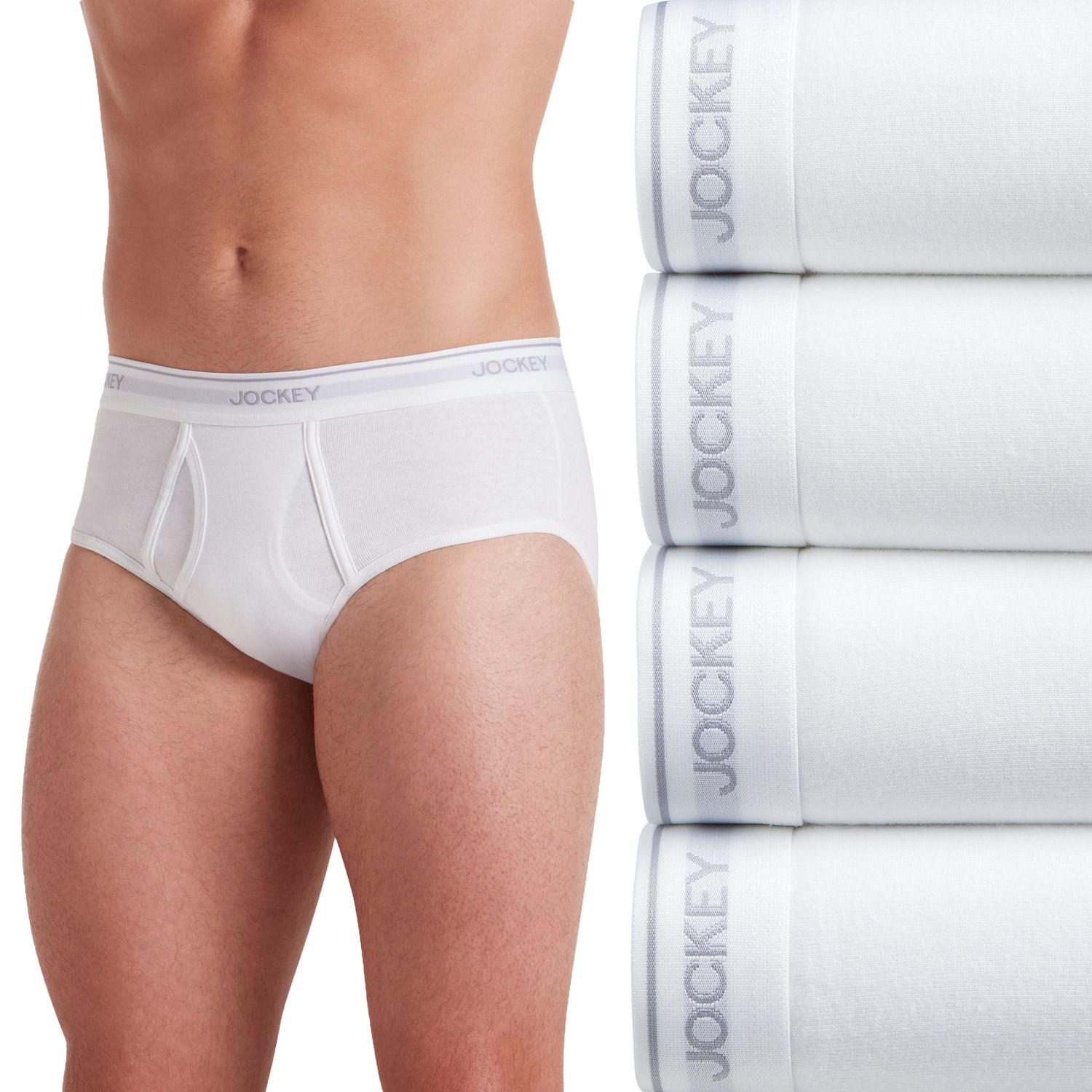 jockey white brief