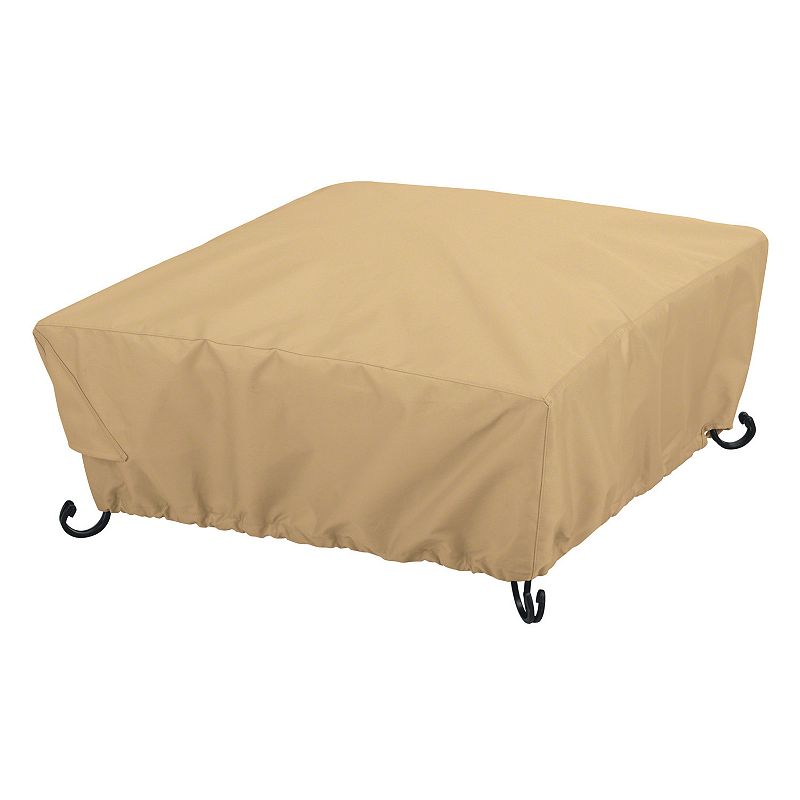 52869593 Terrazzo Large Square Fire Pit Cover, Beig/Green sku 52869593