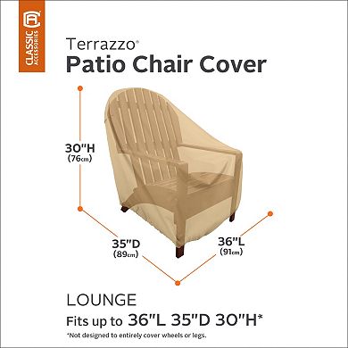 Terrazzo Patio Lounge Chair Cover
