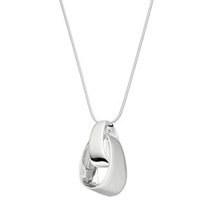Dana Buchman Intertwined Oval Pendant Necklace