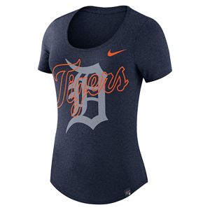 Women's Nike Detroit Tigers Burnout Dri-FIT Tee