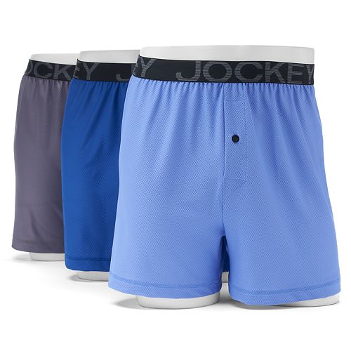 Men's Jockey 3pack Active Mesh Boxers