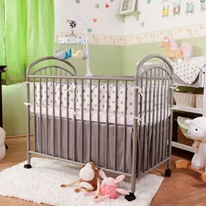 Classic Arched Portable Crib by LA Baby