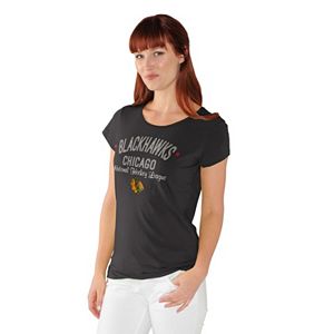 Women's Chicago Blackhawks End Zone Tee