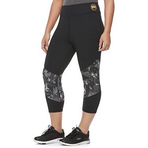 Juniors' Plus Size Her Universe Batman Print Panel Capris by DC Comics