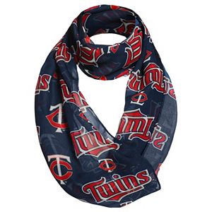 Women's Forever Collectibles Minnesota Twins Logo Infinity Scarf