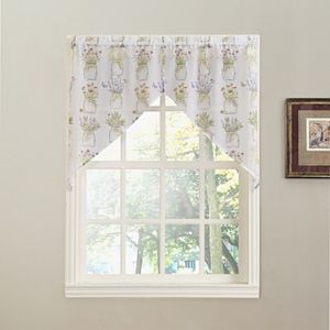 No918 Eves Garden Swag Window Valance