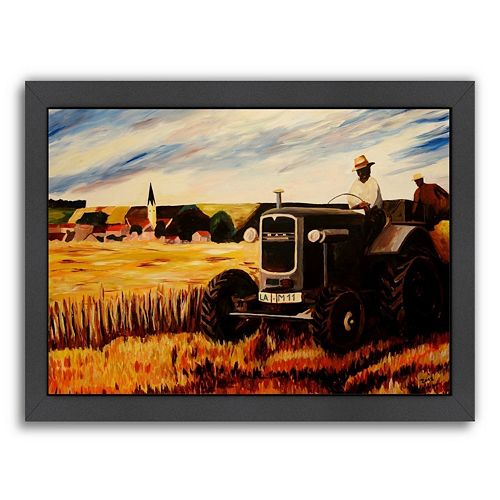 Americanflat The Farmer Framed Wall Art