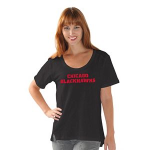 Women's Chicago Blackhawks Varsity Tee