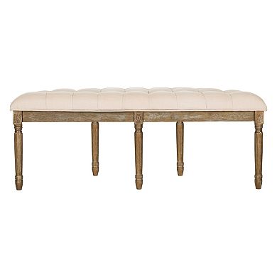 Safavieh Tufted Semi-Circle Round Bench