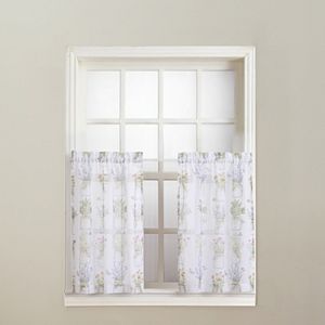 No918 Eves Garden Tier Curtain Set