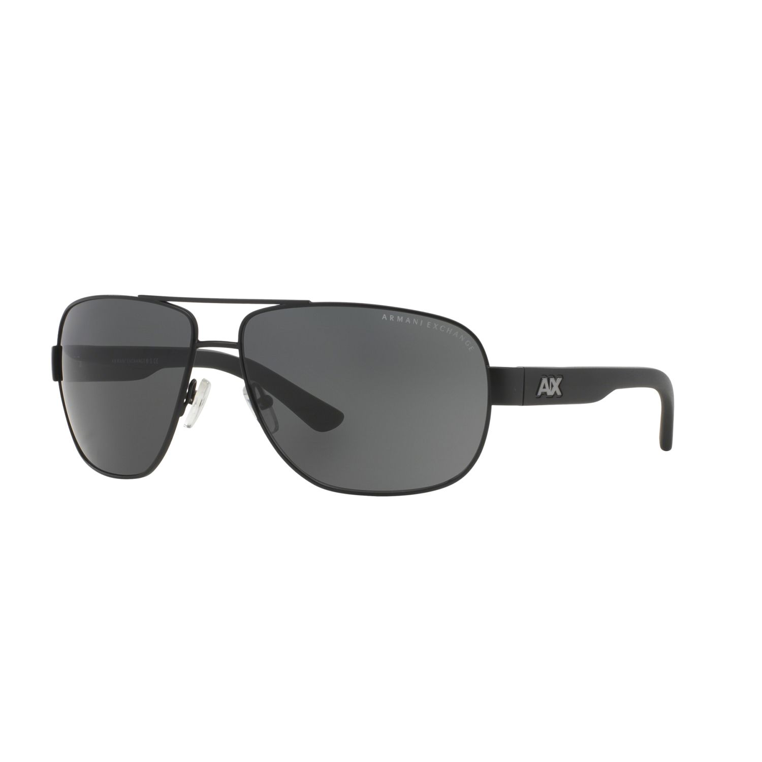 AX2012S 62mm Aviator Sunglasses